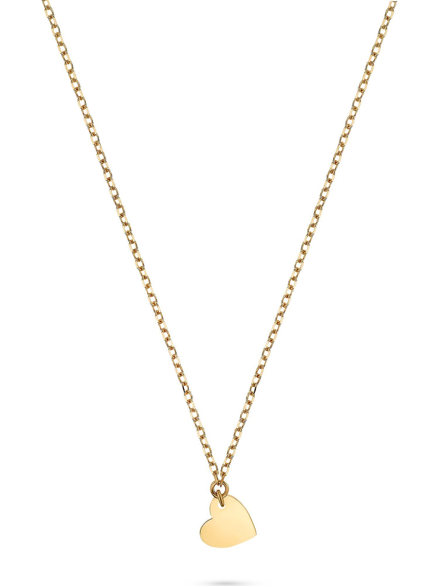 FAVS Collier FAVS Little Friends Mädchen-Kette 375er Gelbgold