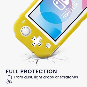 kwmobile Spielekonsolen-Tasche Silikonhülle für Nintendo Switch Lite Hülle (1-tlg), Schutzhülle für Spielekonsole aus Silikon - Konsolenschutz