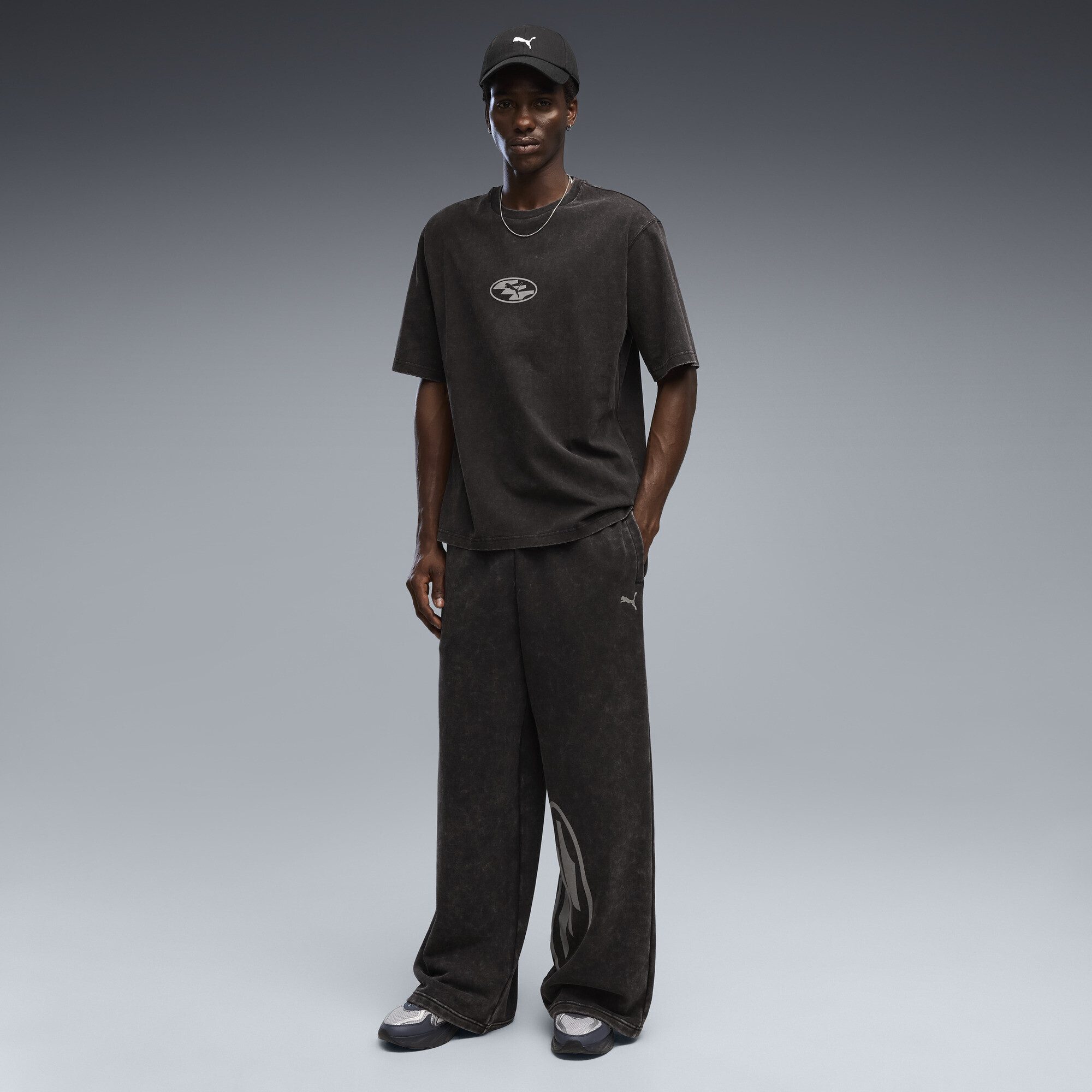 PUMA Sporthose Wide Graphic Hose Erwachsene
