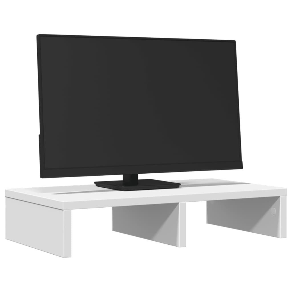 vidaXL Computertisch Monitorständer Weiß 50x27x10 cm günstig online kaufen