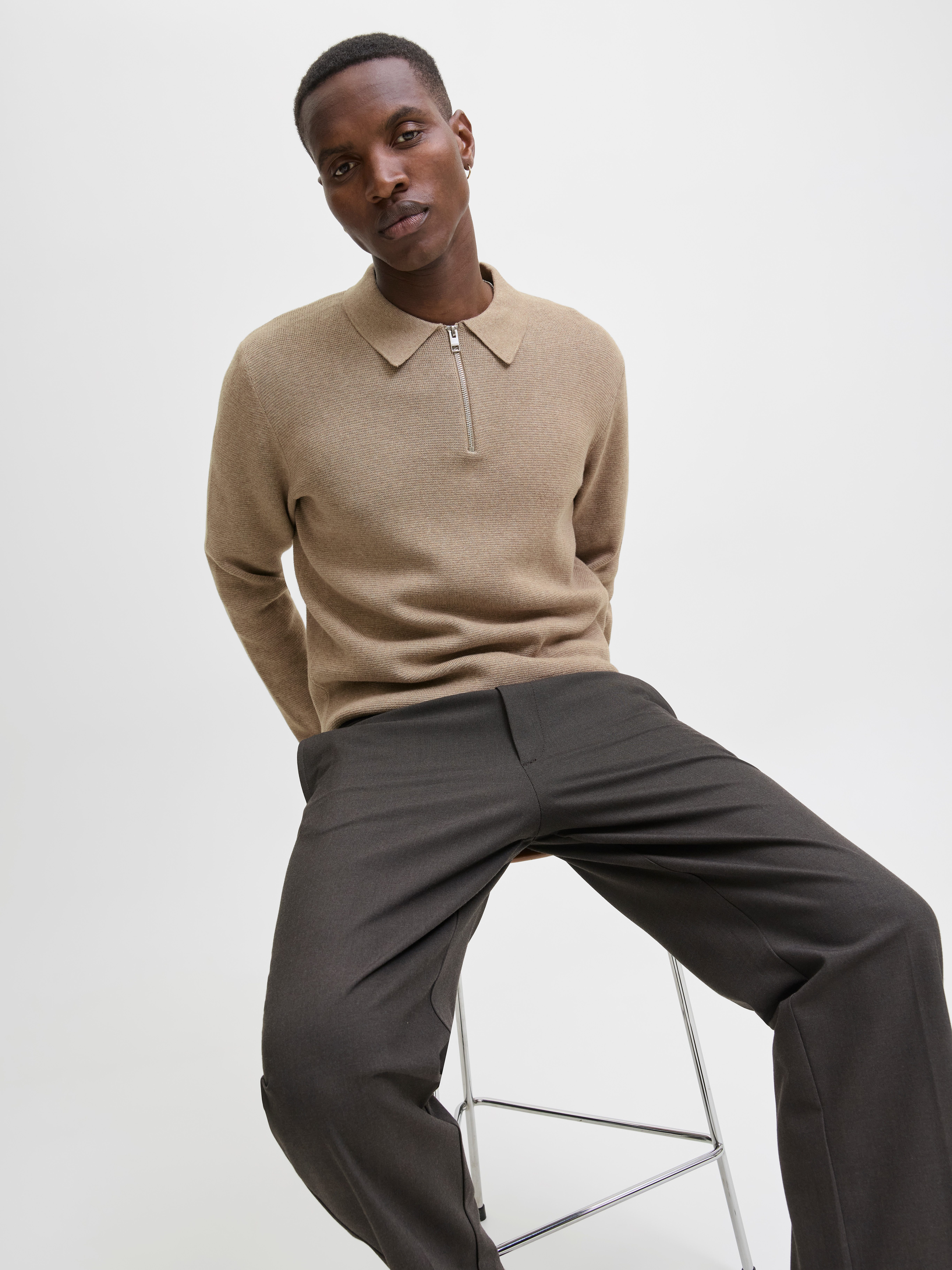 Jack & Jones Polokragenpullover JPRBLAMILANO STITCH günstig online kaufen