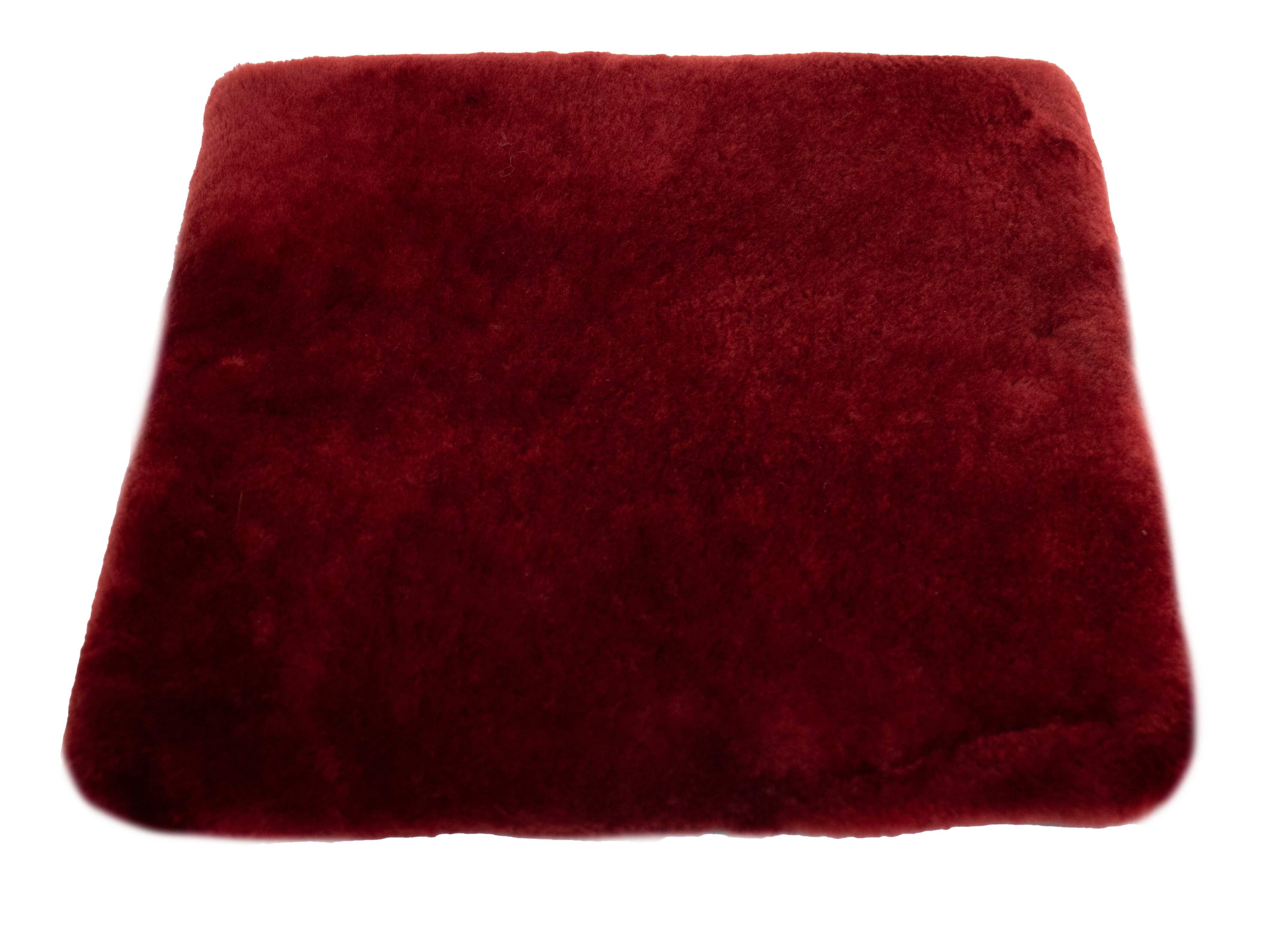 Reissner Lammfelle Sitzkissen Echtes Merino Lammfell mit Schaumstoffeinlage