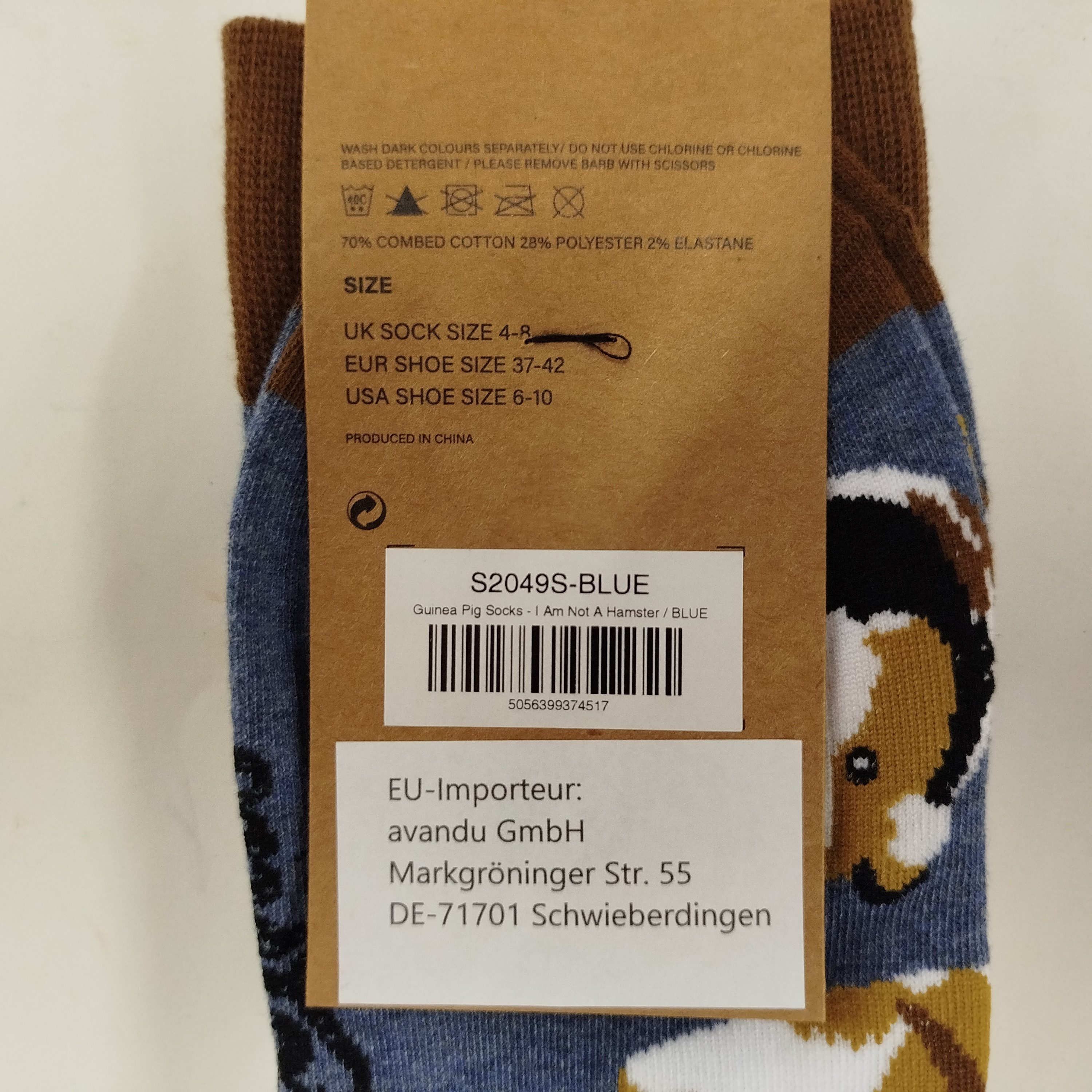 soctopus Freizeitsocken Meerschweinchen Soctopus Socken in 37-42 im Paar günstig online kaufen
