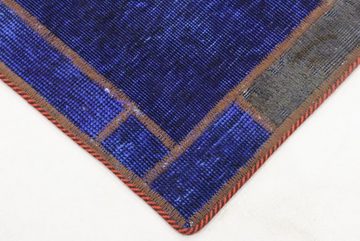 Orientteppich Patchwork 150x197 Handgeknüpfter Moderner Orientteppich, Nain Trading, rechteckig, Höhe: 5 mm