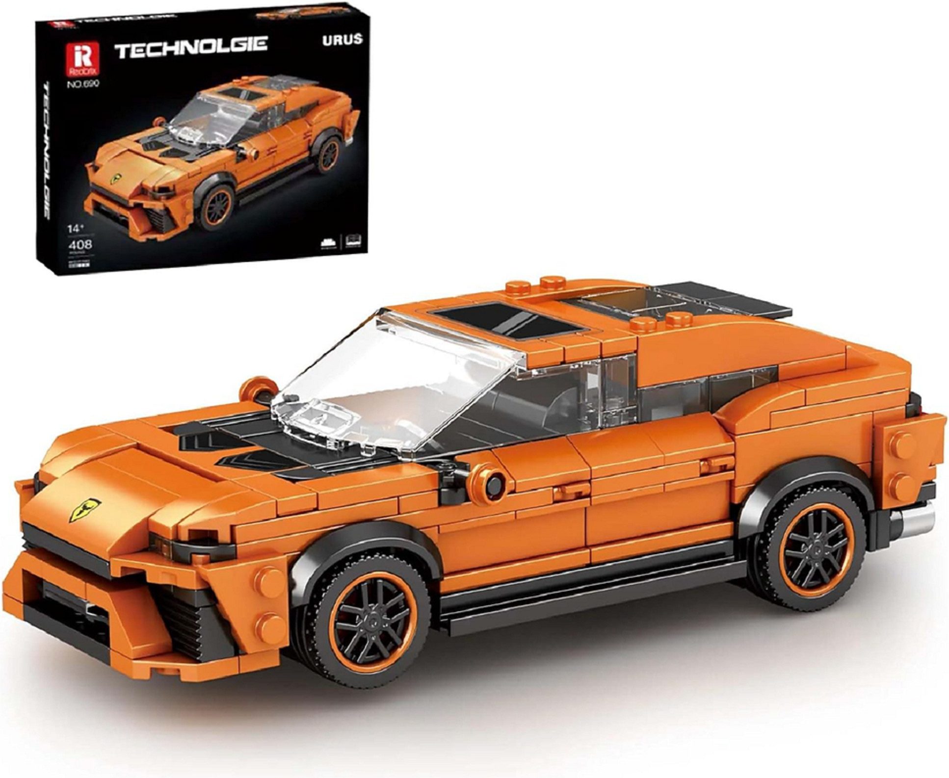 Reobrix Reobrix 690 Urus Speed Champion 408 Teile Konstruktions-Spielset, (408 St)