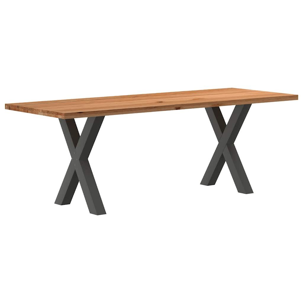 vidaXL Esstisch Esstisch Hellbraun 220x80x74 cm günstig online kaufen