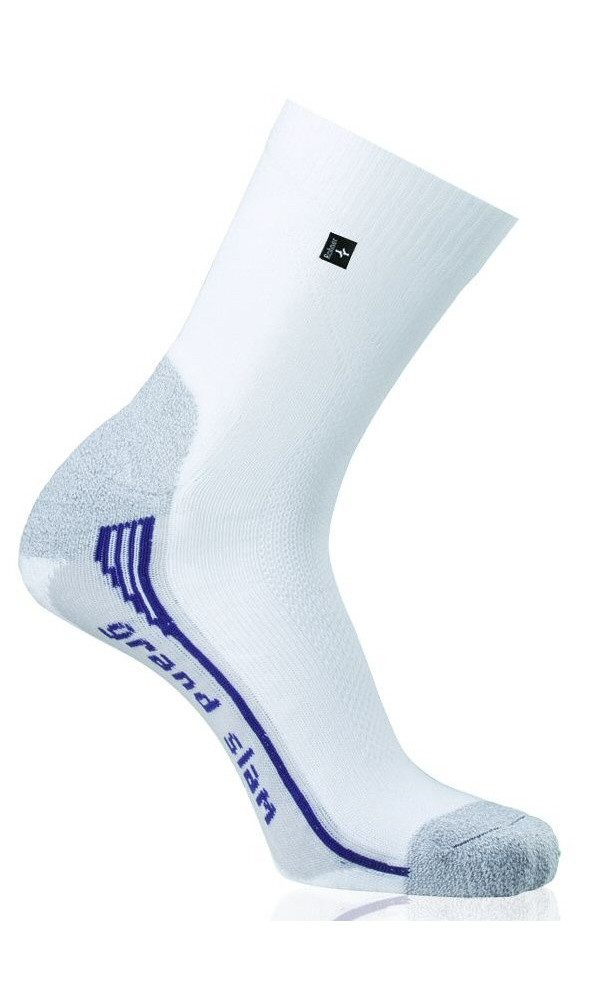 Tennissocken Grand Slam weiss/blau Herren - 1 Paar