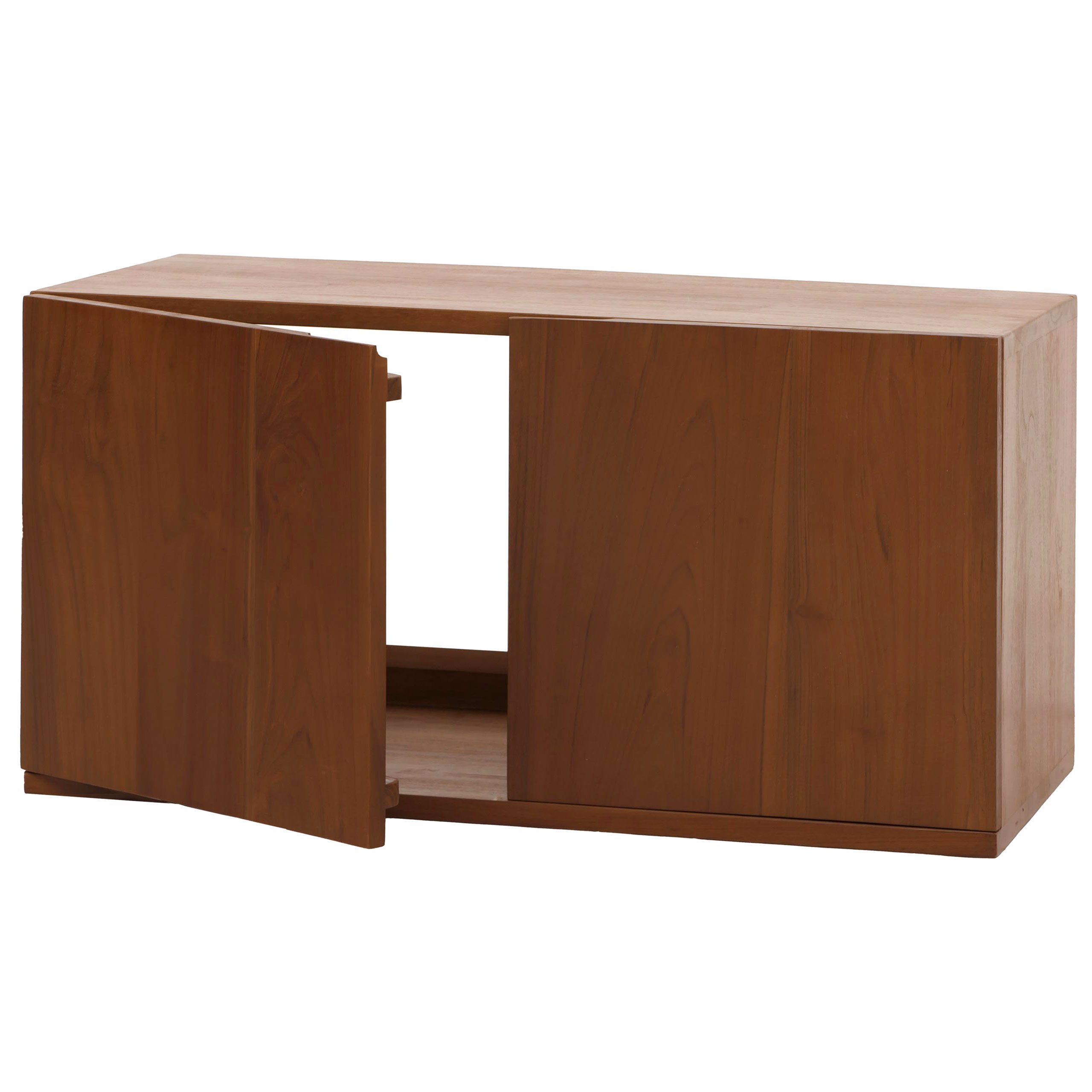 MCW Waschbeckenunterschrank MCW-M86-W Grade B-Teakholz besticht durch lange Lebensdauer