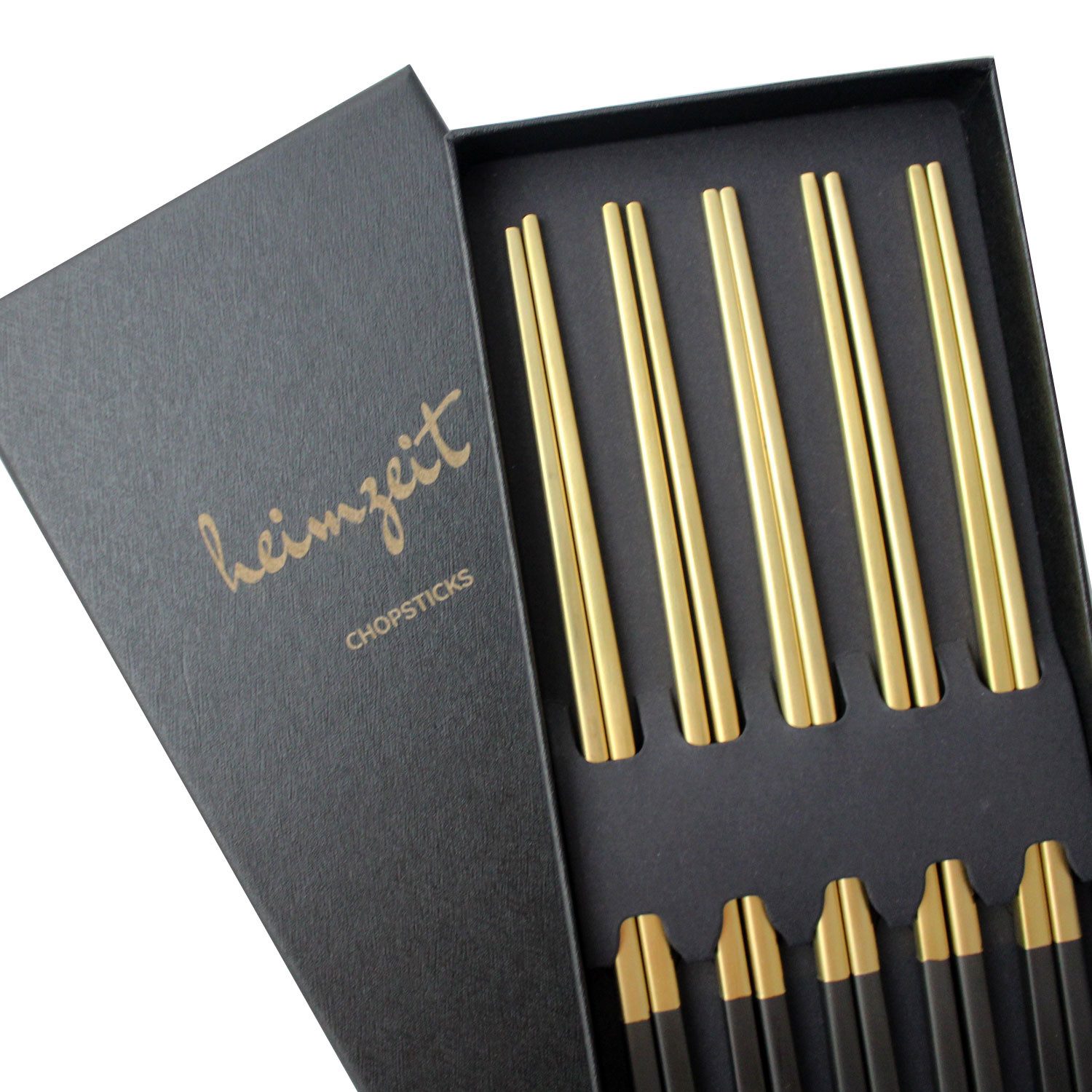 heimzeit Essstäbchen heimzeit Essstäbchen/Chopsticks, spülmaschinenfest und wiederverwendbar
