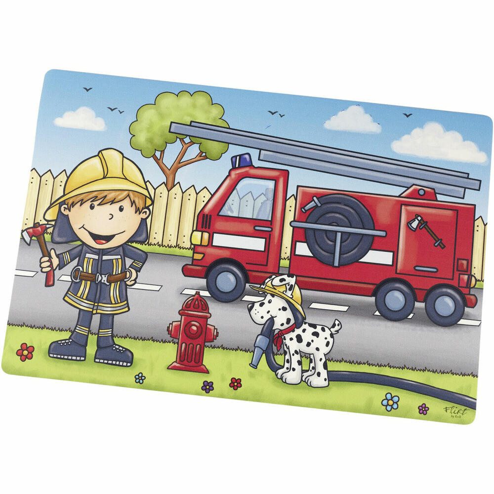 Ritzenhoff & Breker Platzset Feuerwehrmann Bernie 30 x 45 cm, (1-St)