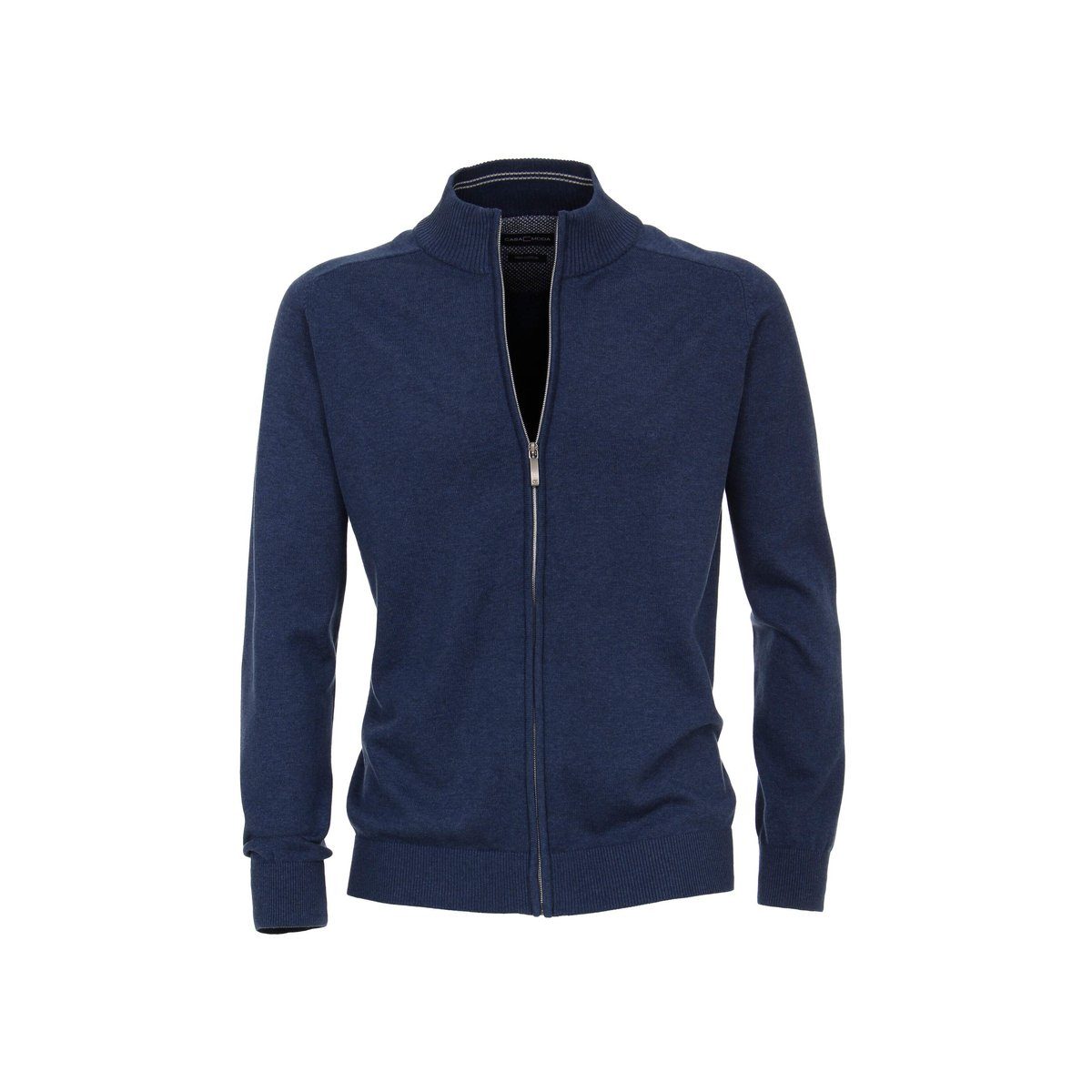 CASAMODA Strickjacke blau regular (1-tlg) Aquadunkelblau | 