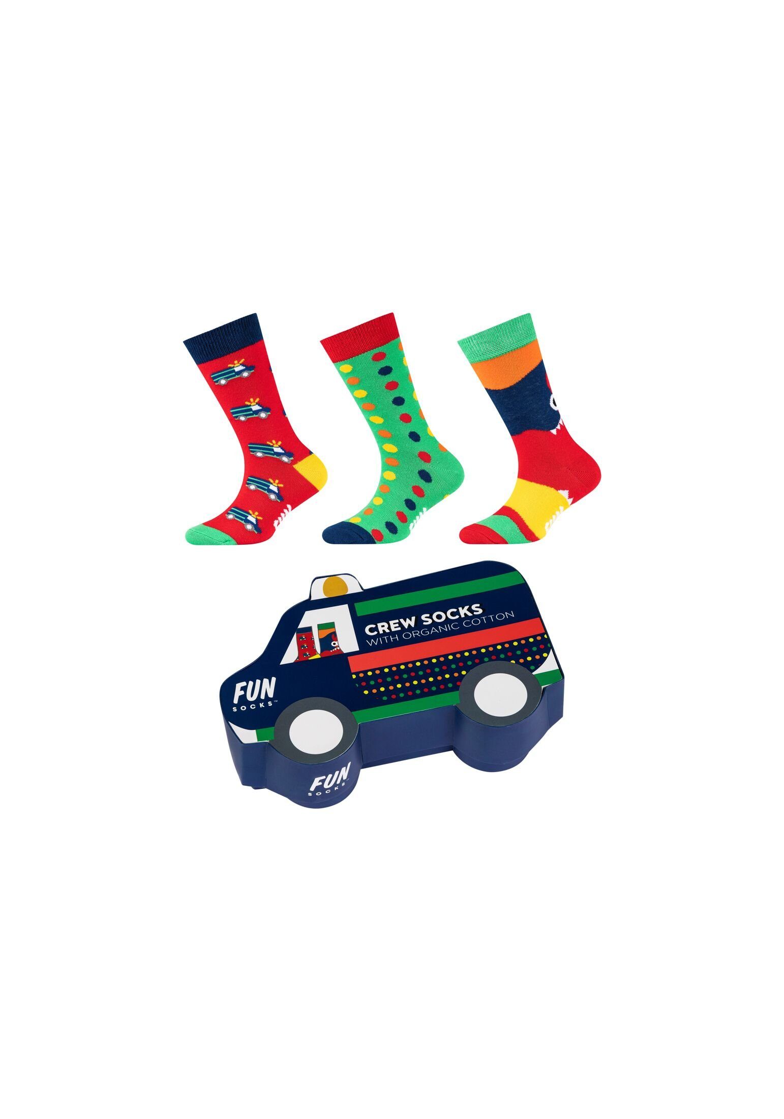 Fun Socks Socken 3er Pack