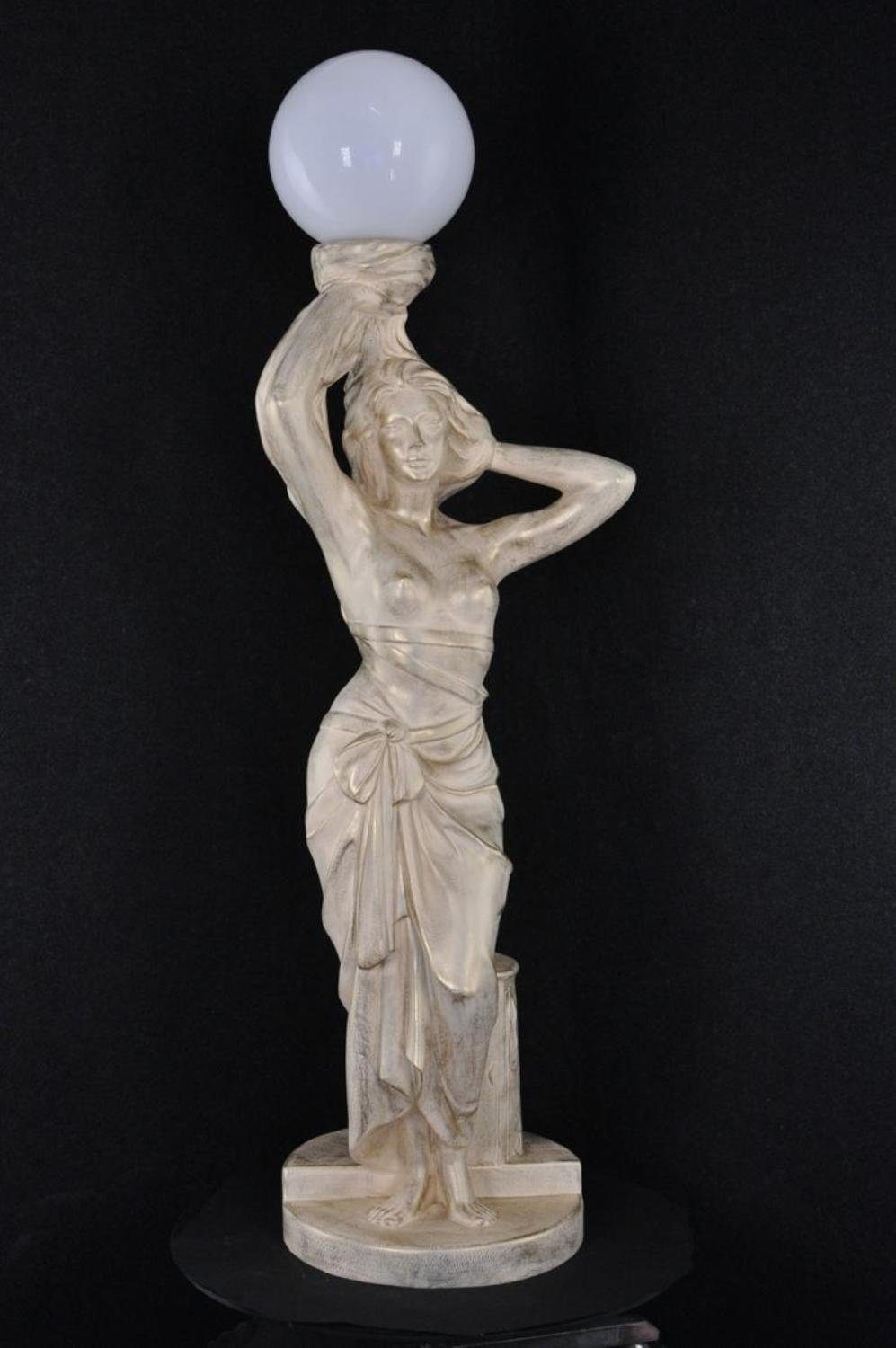 JVmoebel Leuchte Skulptur Figur Antik Lampe Standleuchte Skulptur Stehleuchte Stil