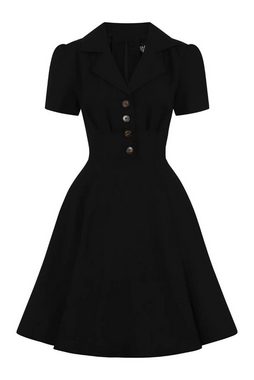 Hell Bunny A-Linien-Kleid Vera Lynn Retro Vintage Swingkleid Rockabilly