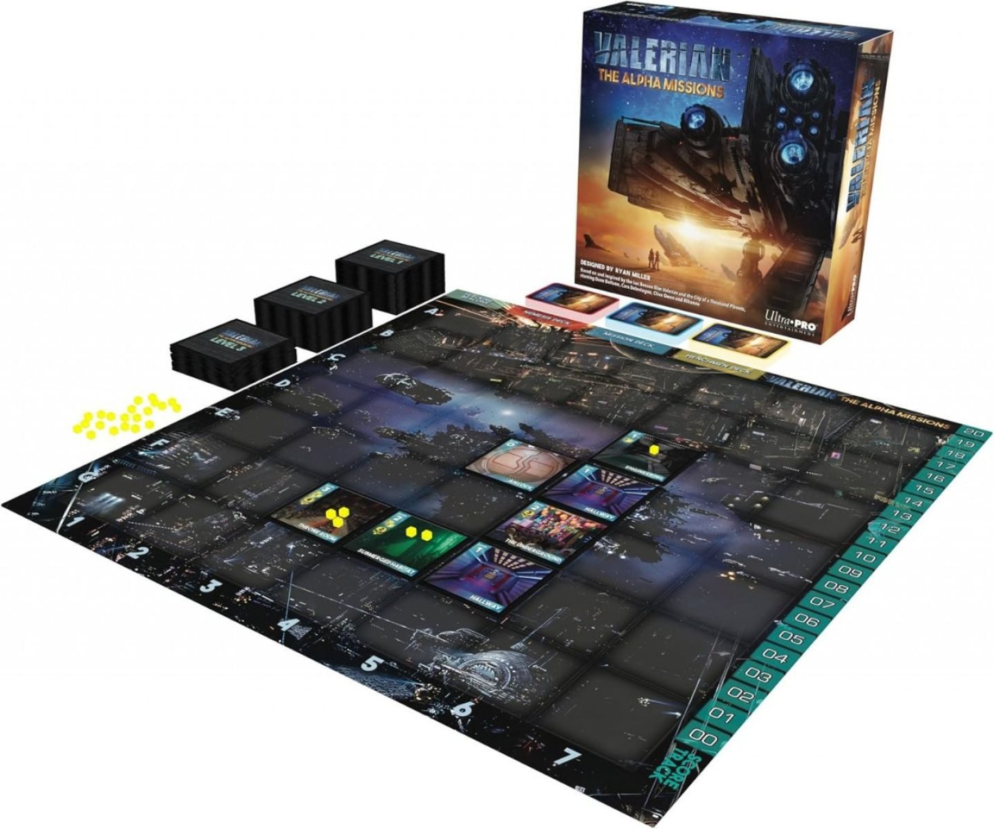 UltraPRO Spiel Valerian: The Alpha Missions