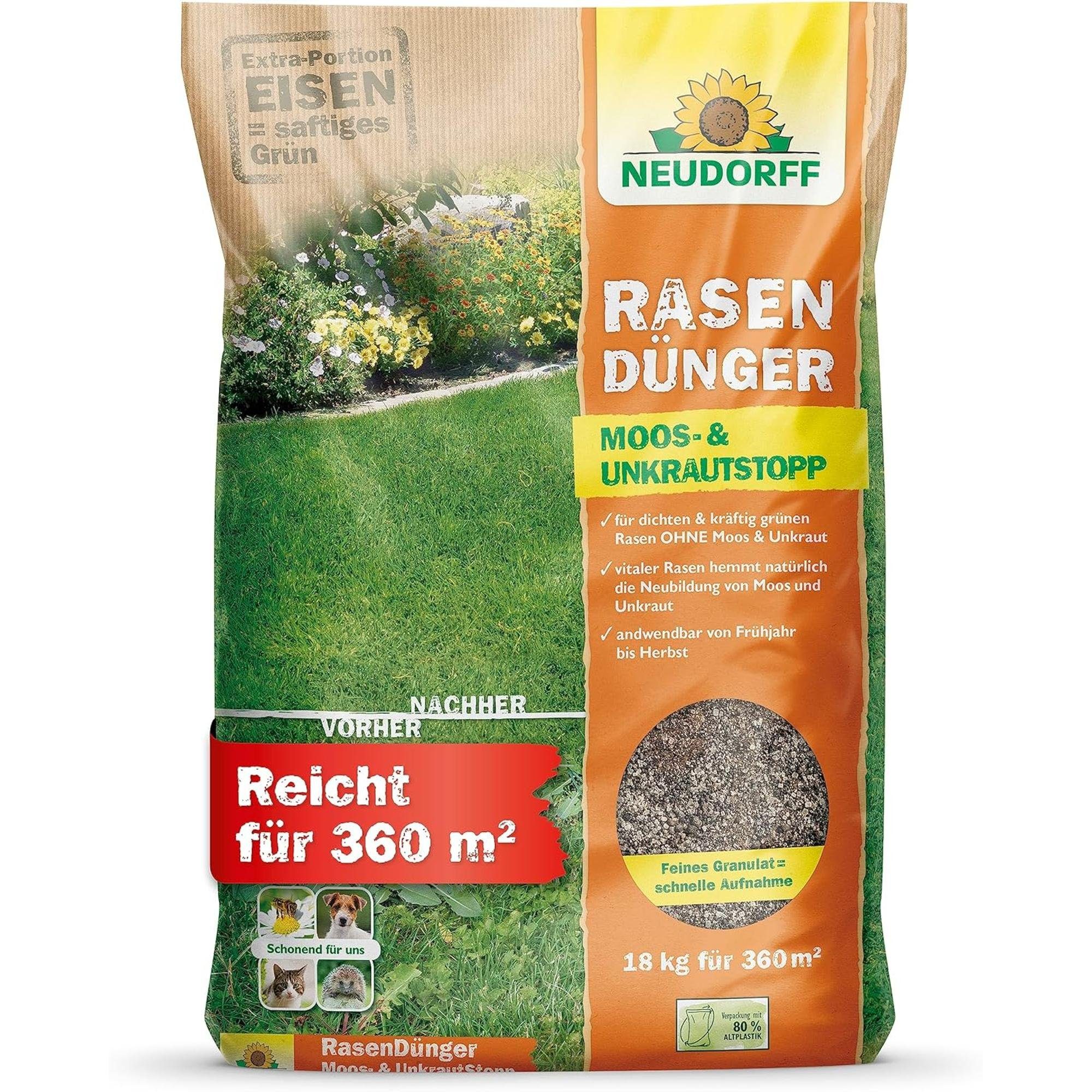 Rasendünger RasenDünger Moos- & UnkrautStopp