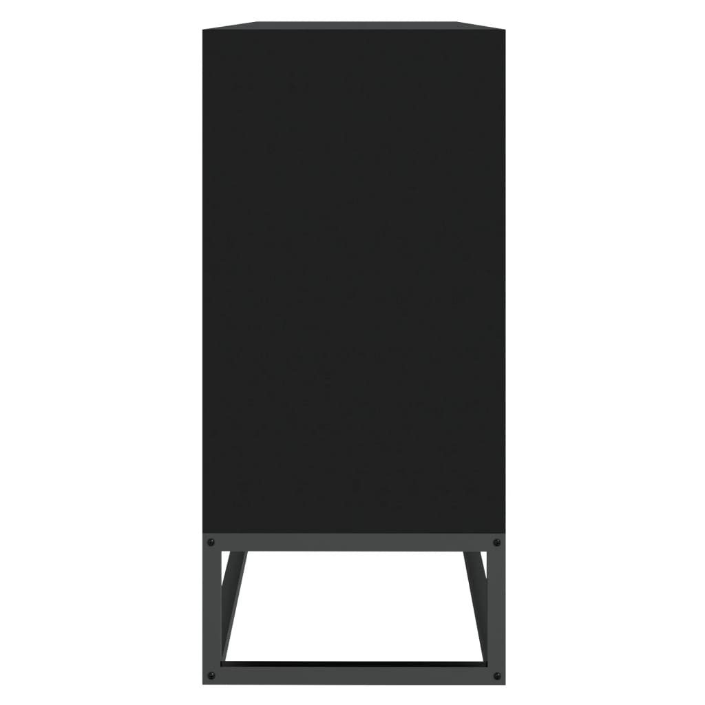 vidaXL Sideboard Sideboard Schwarz 105x30x65 cm Holzwerkstoff (1 St) – Bild 5 von 5