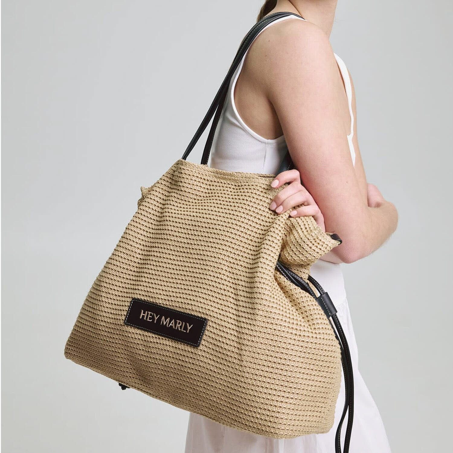 Hey Marly Handtasche Cool Companion Straw L