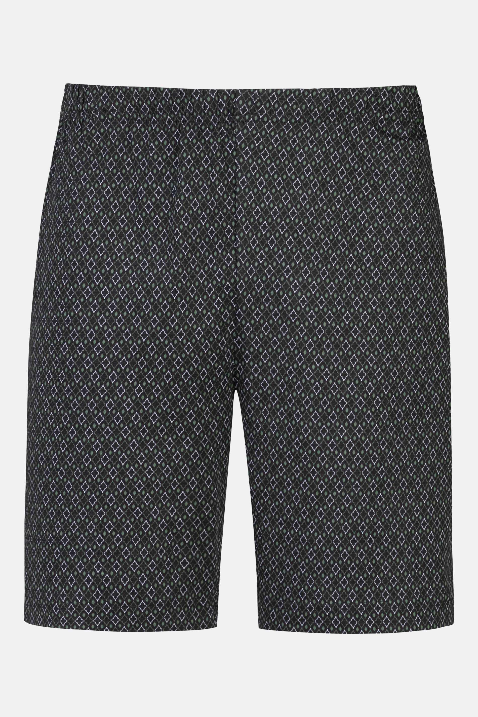 Mey Schlafhose Mey Hose kurz Serie Midnight Classic Minimal-Print (1-tlg) Softe Pyjamahose, gemustert, Jersey, reine Baumwolle