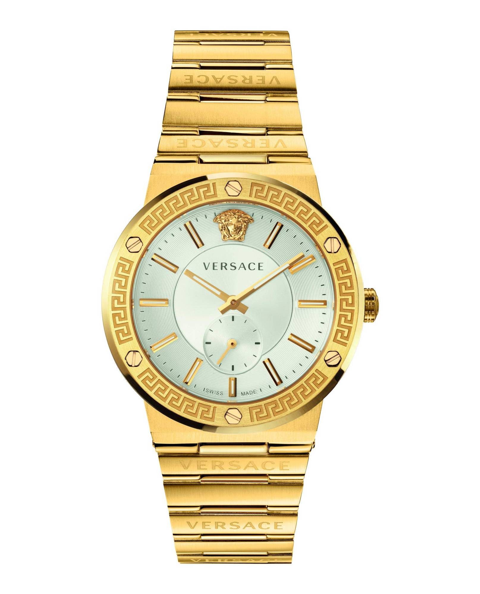 Versace Schweizer Uhr Greca Logo
