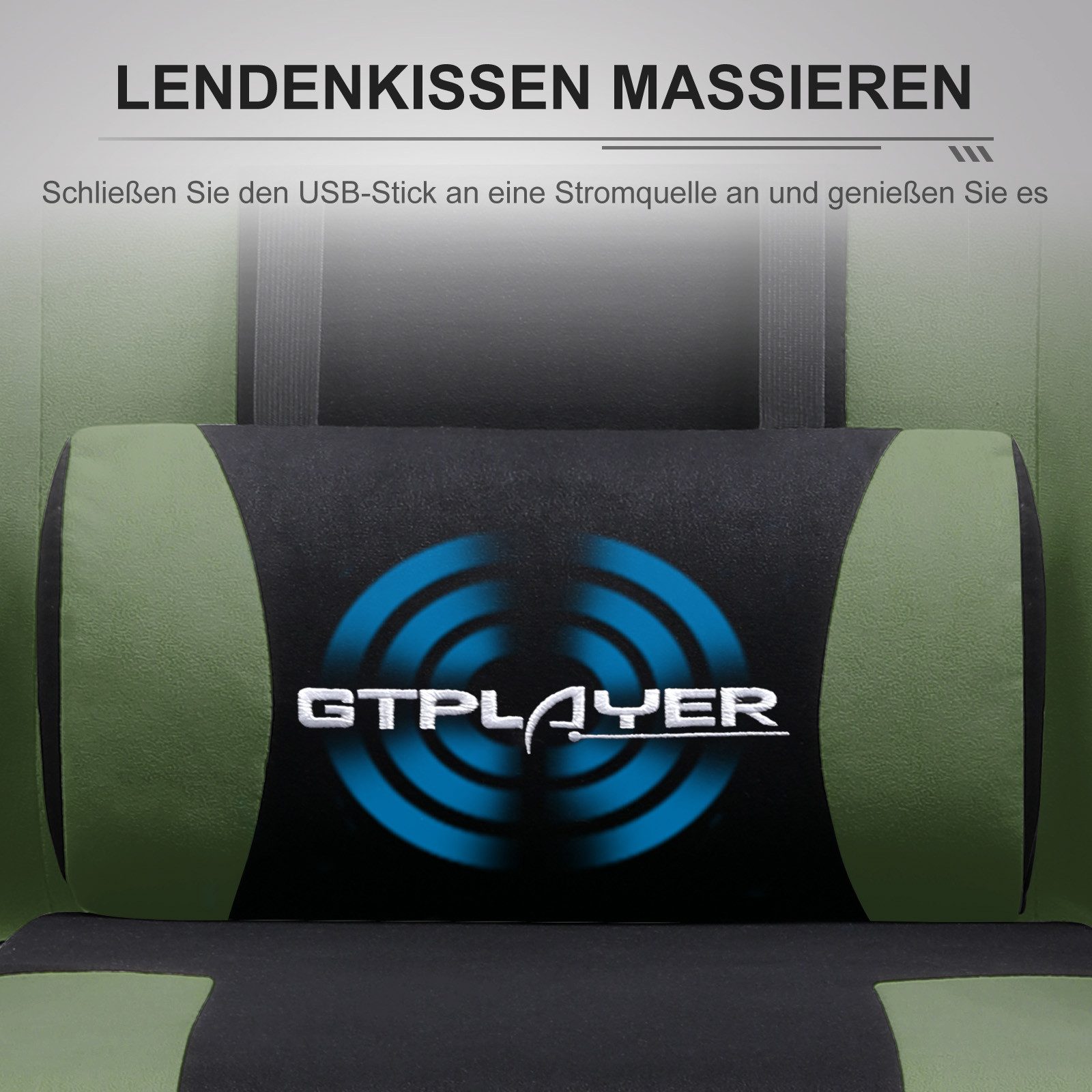 GTPLAYER Gaming-Stuhl Bürostuhl Gaming Stuhl Massage günstig online kaufen