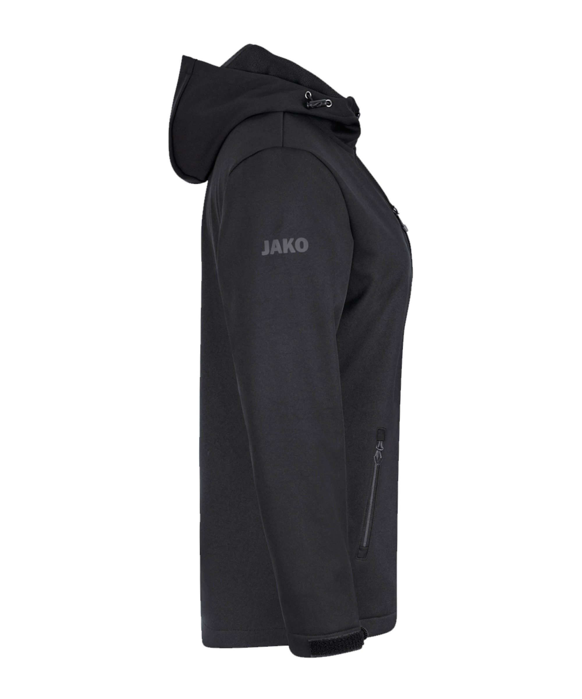 Jako Allwetterjacke Softshelljacke Damen (1-St) Kapuze_Kordelzug – Bild 4 von 5