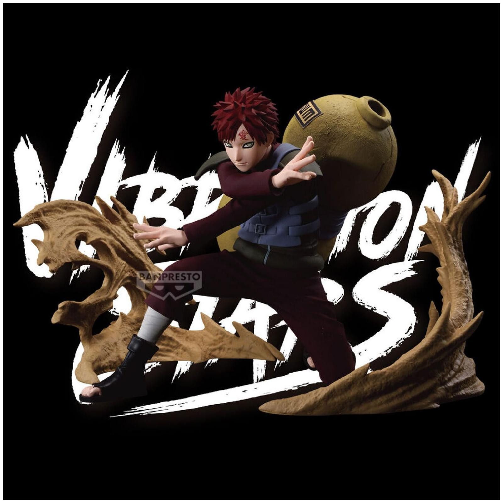 Banpresto Sammelfigur Naruto Shippuden Vibration Stars Gaara figure 12cm
