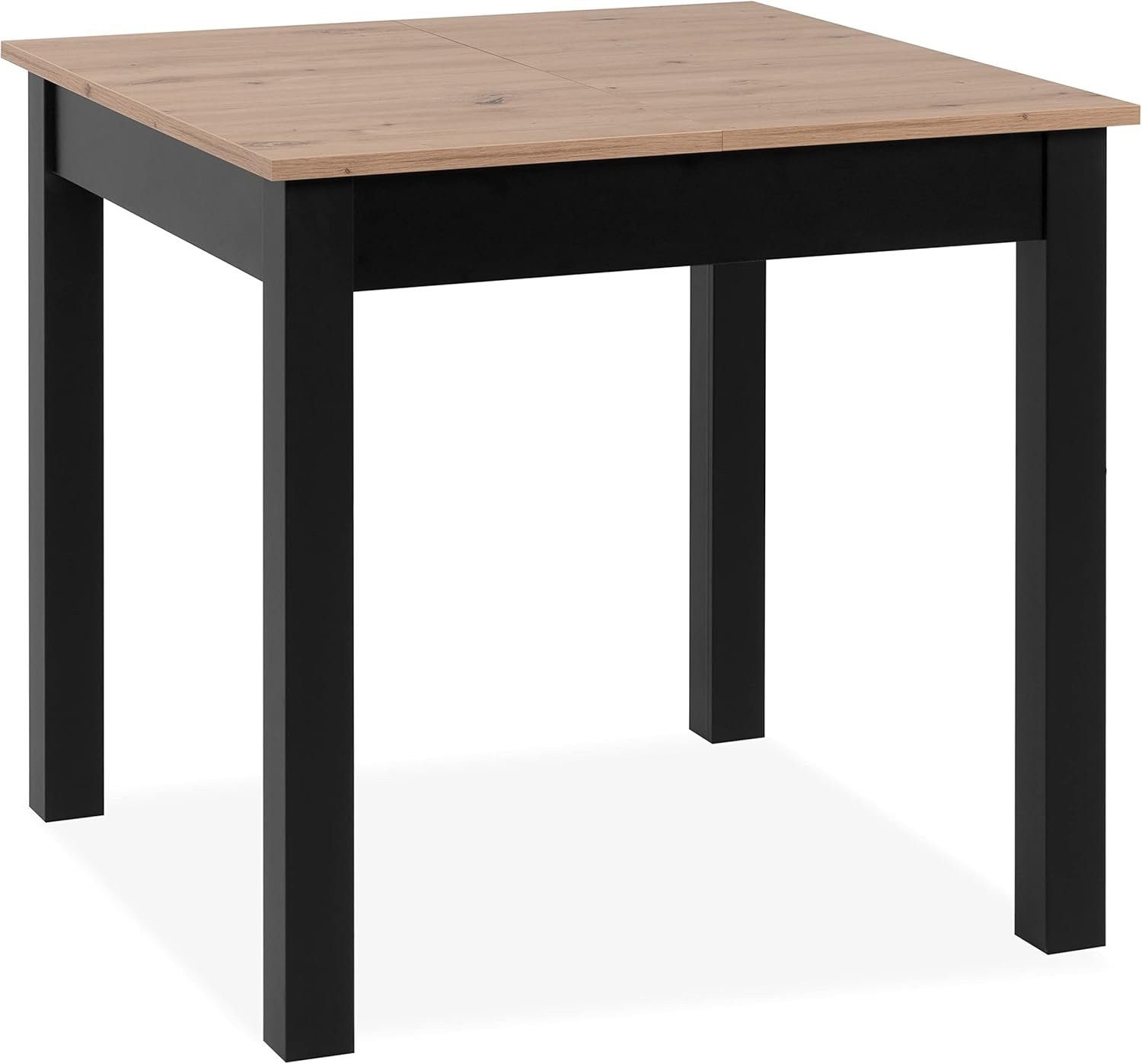 Newroom Esstisch Noa, ausziehbar inkl. 40cm Tischplatte Wildeiche Küchentis günstig online kaufen