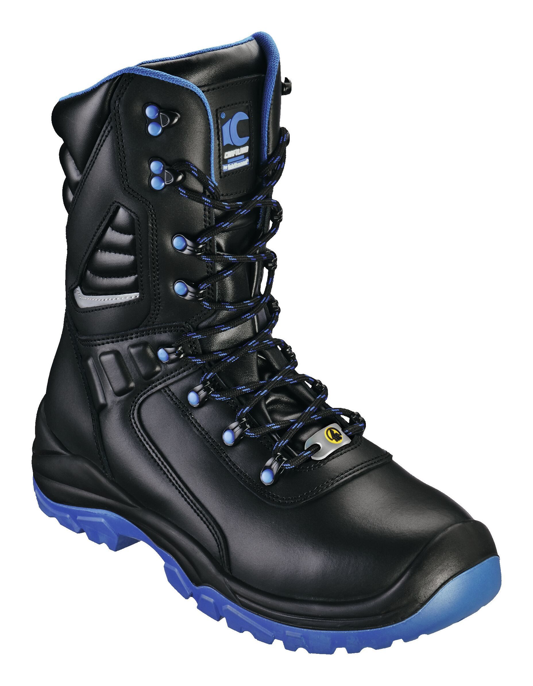 Craftland Stiefel Hochstiefel Torgau Schwarz/blau, S3S SR ESD günstig online kaufen