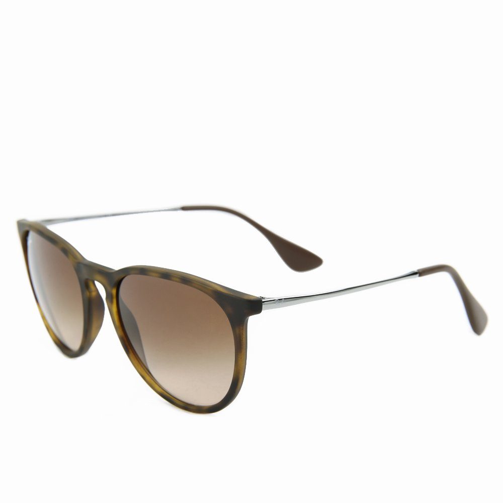 Ray-Ban Sonnenbrille Ray-Ban Erika RB4171 865/13 54 Rubber Havana Brown Gra günstig online kaufen