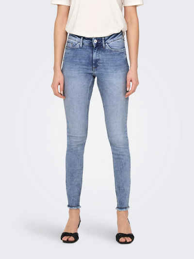 ONLY Ankle-Jeans ONLBLUSH MID SK ANK RAW DNM REA694 NOOS
