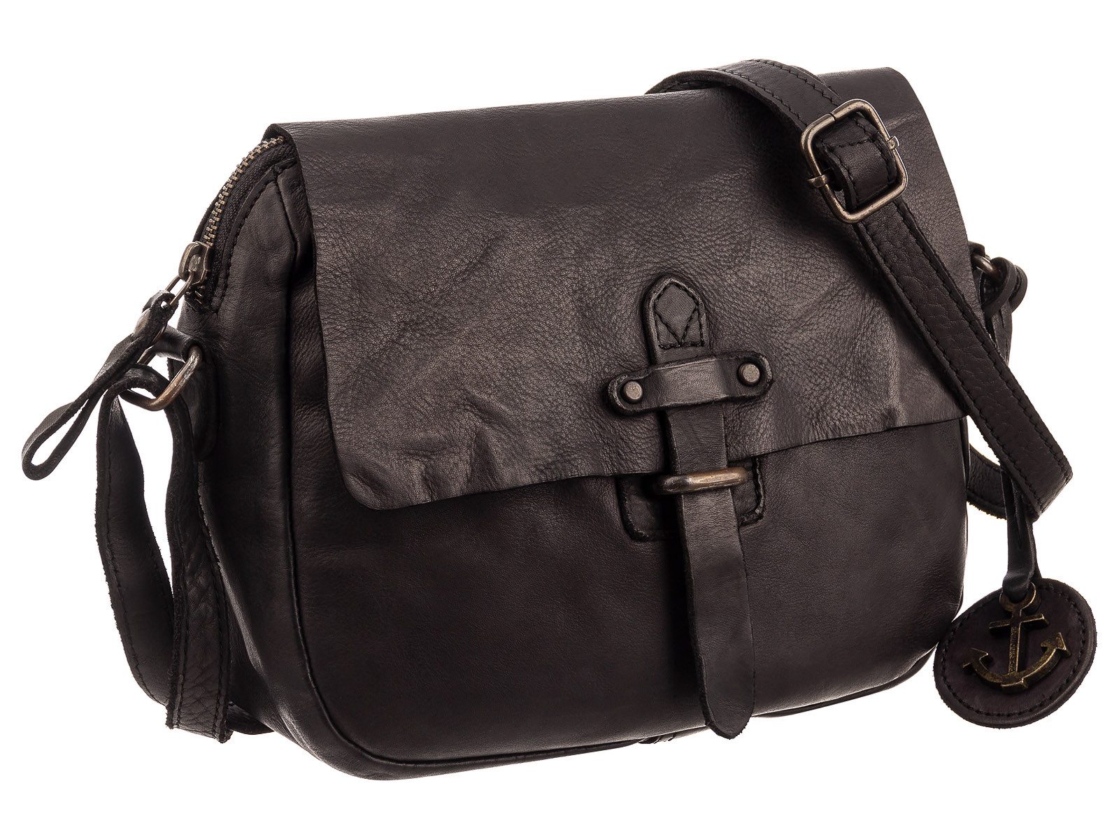 HARBOUR 2nd Umhängetasche UP13124 Crossbody Style REESE Umhängetasche (1-tlg), Leder