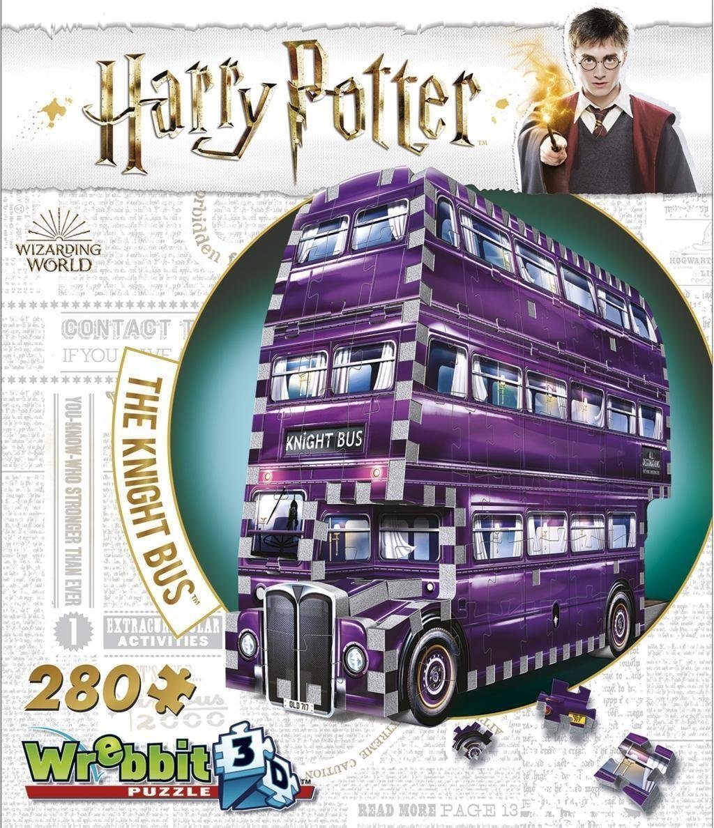 280 JH-Products Harry Ritter Potter Puzzle Puzzleteile Der Bus Harry / Fahrende - Knight The - Potter....,