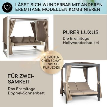 blumfeldt Gartenliege Eremitage Double Lounger Sonnenliege, Liegeinsel 2 Personen Garten Sonneninsel Dach Gartenliege Doppelliege