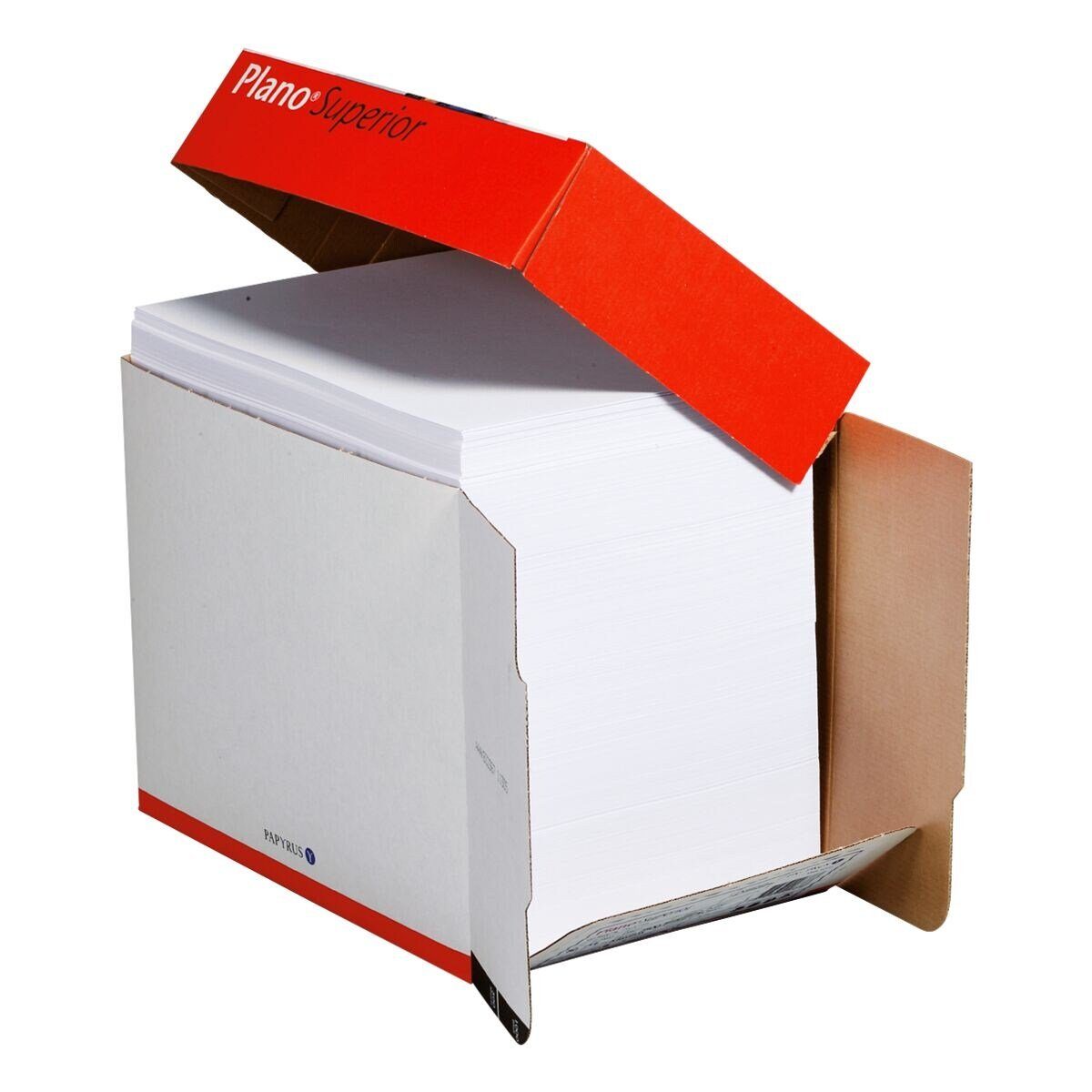 PLANO Druckerpapier Superior, Format DIN A4, 80 g/m², 165 CIE, 2500 Blatt