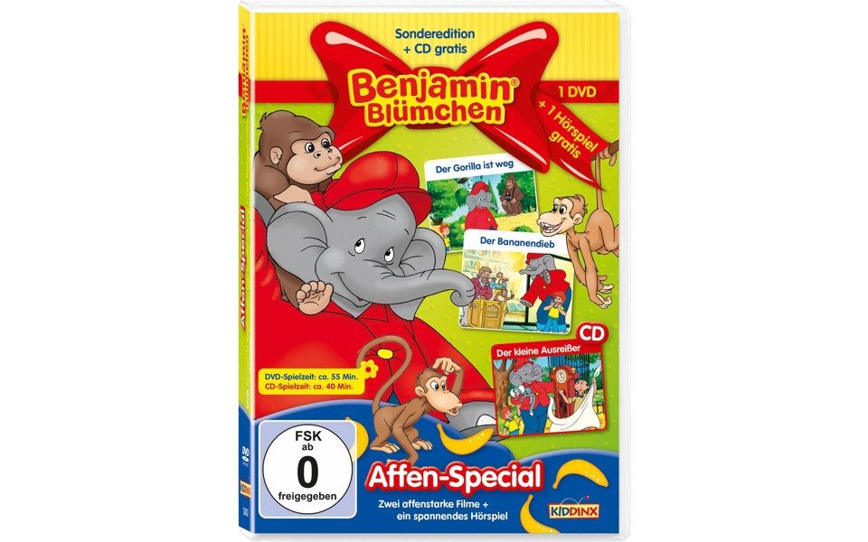 DVD Benjamin Blümchen - Affen-Special