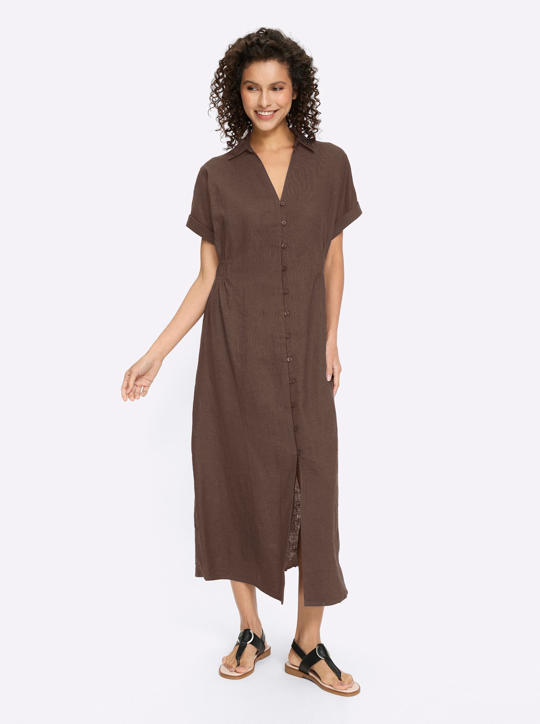 heine Etuikleid Kleid Kurzarm