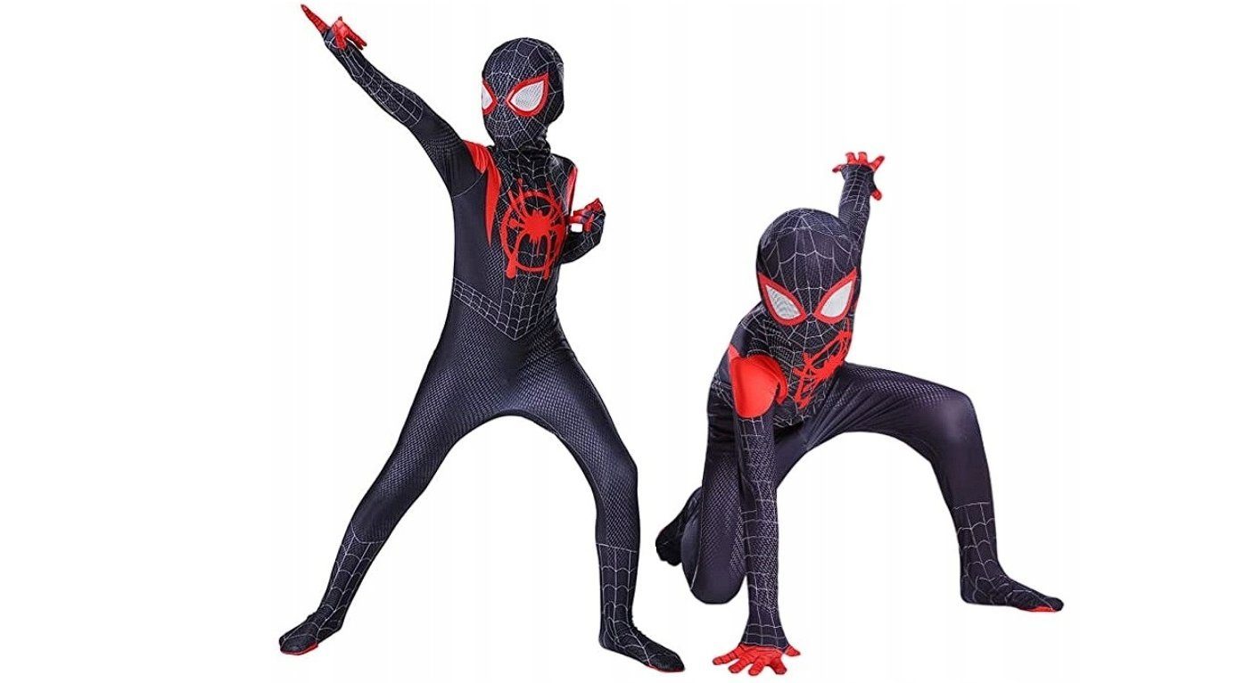 Festivalartikel Kostüm Spider-Man Miles Morales Kostüm für Kinder, Ball, Karneval