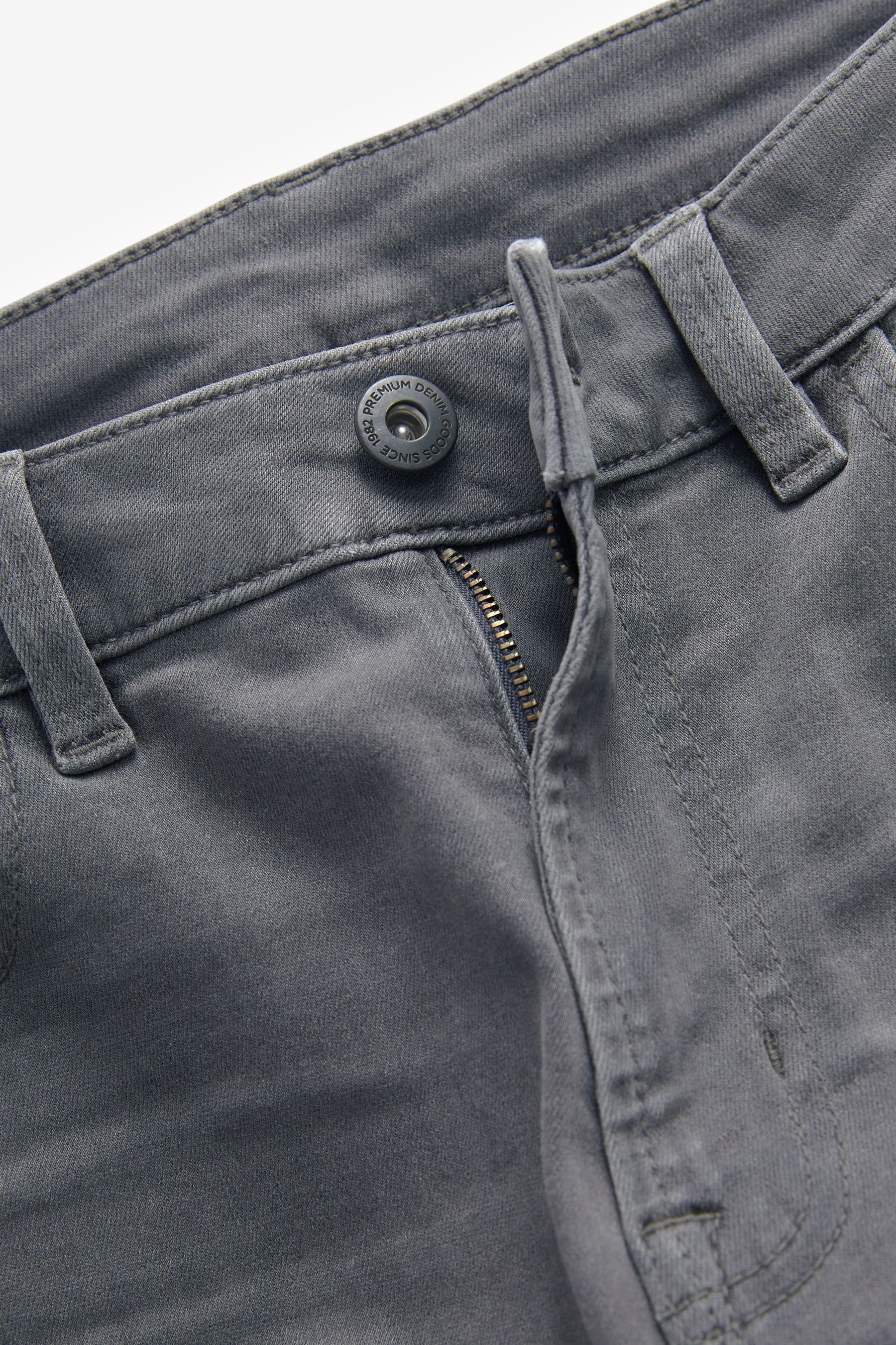 Next (1-tlg) Light Skinny-fit-Jeans Grey