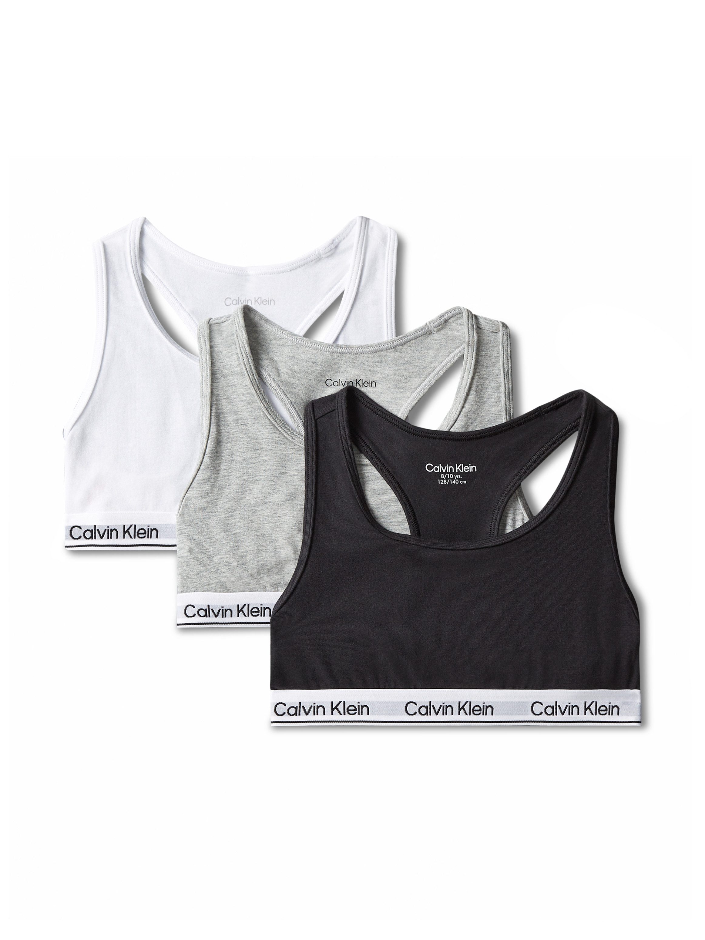 Calvin Klein Underwear Bralette 3PK BRALETTE (Packung, 3-tlg., 3er-Pack) mit Logobund