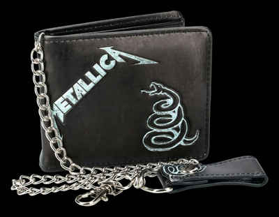 Figuren Shop GmbH Geldbörse Metallica Geldbeutel - Black Album - offizielles Merchandise Geldbörse