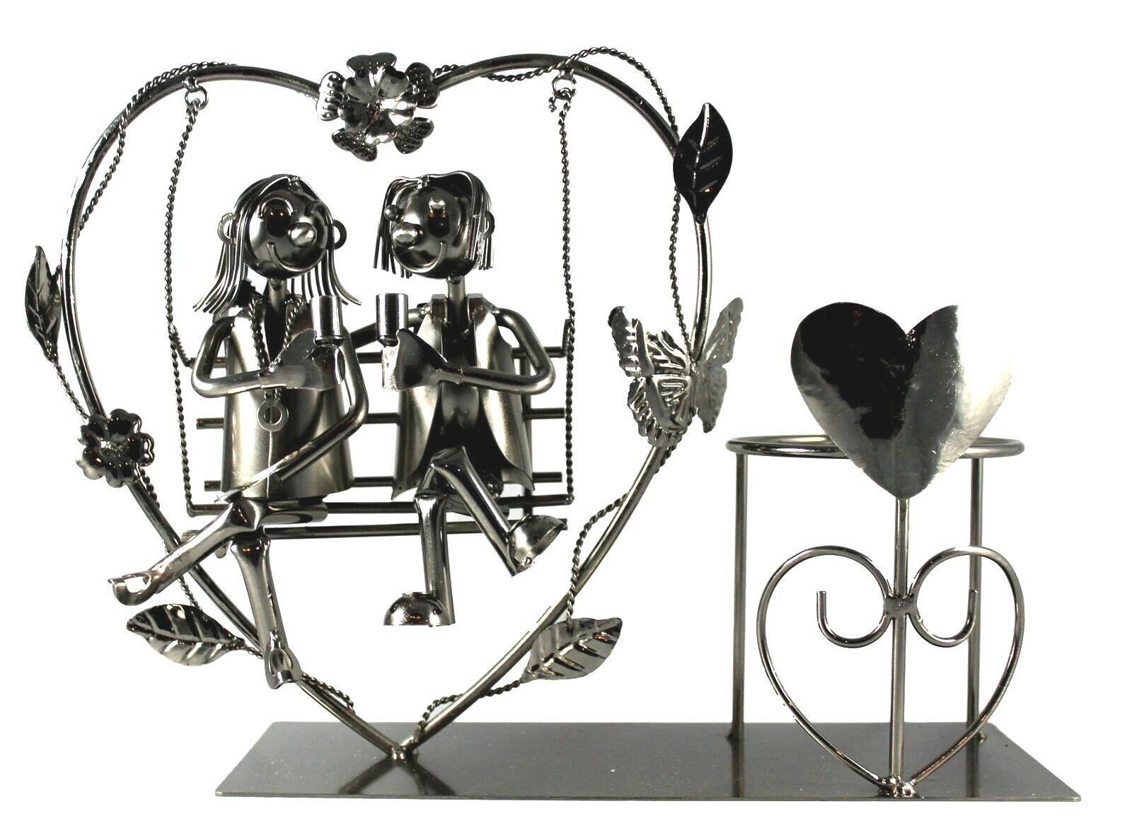 Natura Balance Weinflaschenhalter Flaschenhalter Hochzeit Geschenk Liebespa günstig online kaufen