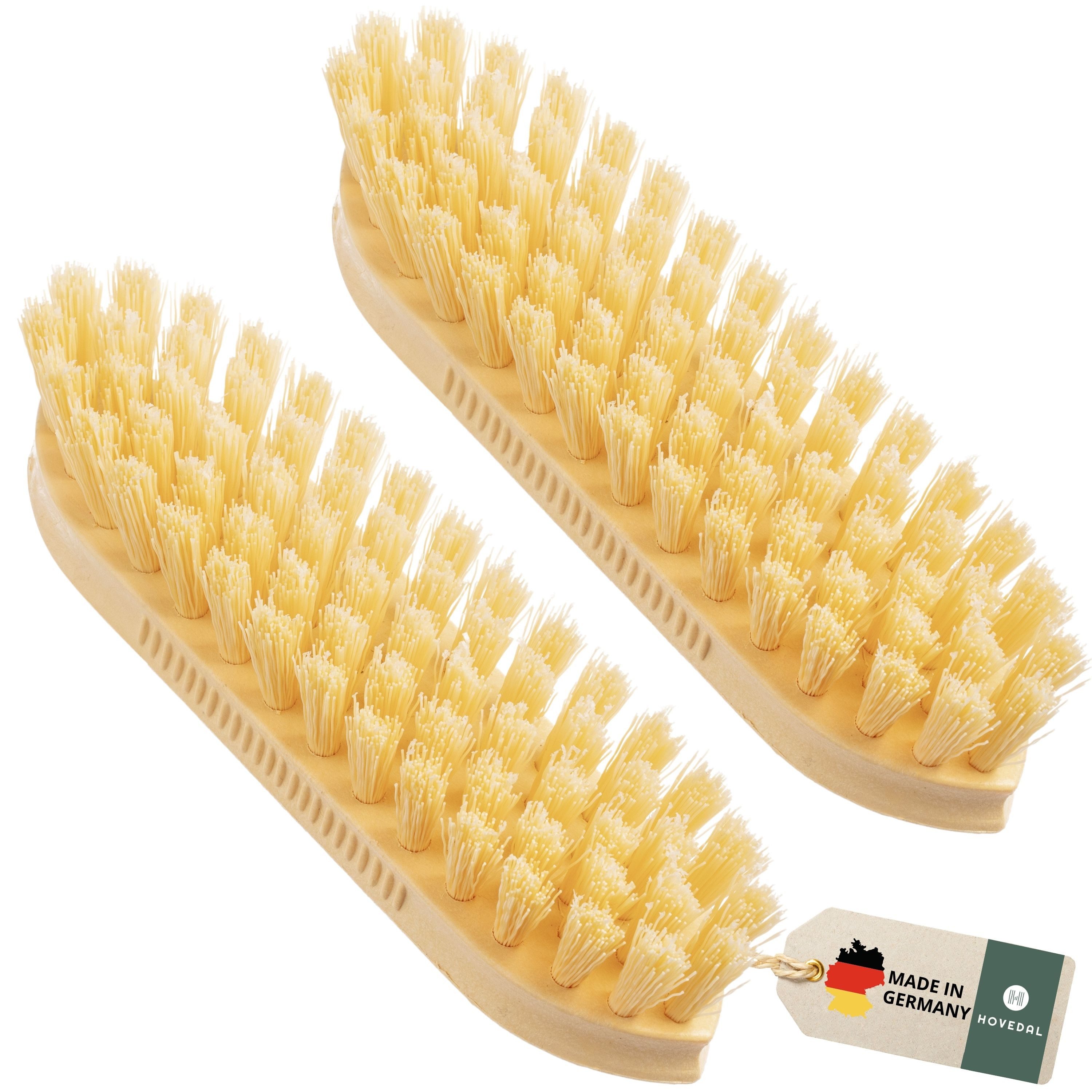 Hovedal Reinigungsbürste 2er Set Scheuerbürste, Scheuerbürsten hart, Putzbürste, Schrubber, Bürsten, Bodenbürste, Terrassenbürste, Bürste Reinigung