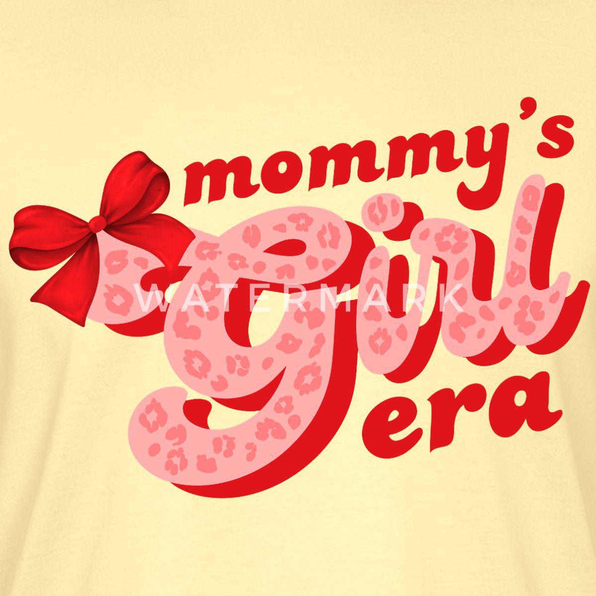 Spreadshirt T-Shirt Mommy’s Girl Era Süßes Mutter Tochter Motiv Unisex Bio T-Shirt (1-tlg)