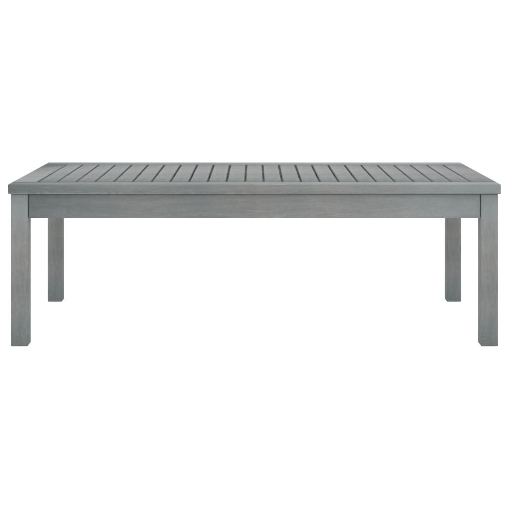 vidaXL Gartentisch Couchtisch 100x50x33 cm Grau günstig online kaufen