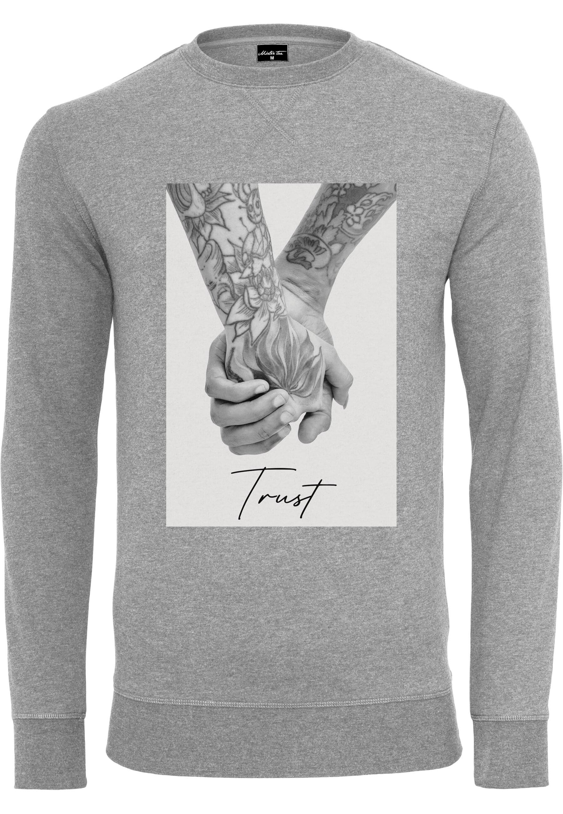 Rundhalspullover MisterTee Herren Trust 2.0 Crewneck