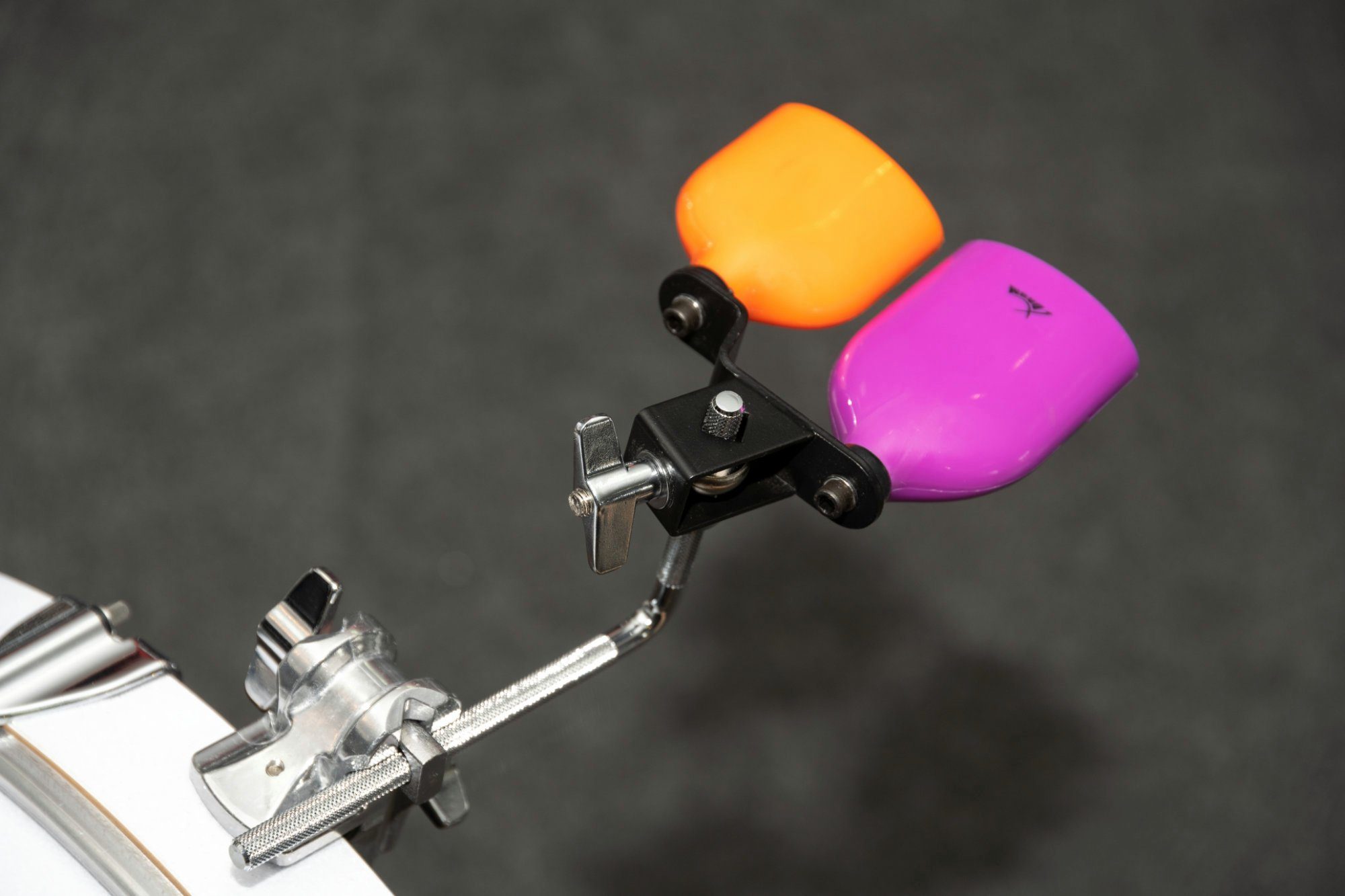 XDrum Cowbell PB3-VTOG Percussion Block Dual - Agogo Bells aus Kunststoff, Agogo Bells aus Kunststoff!