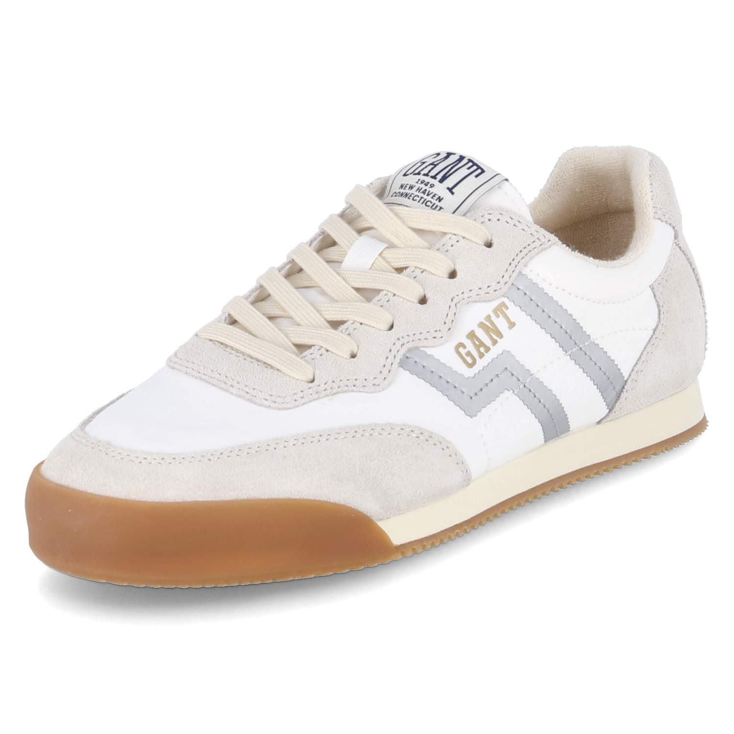 Gant Gant 30533846/G29 Damen Leder & Textil weiss Schnürschuh günstig online kaufen