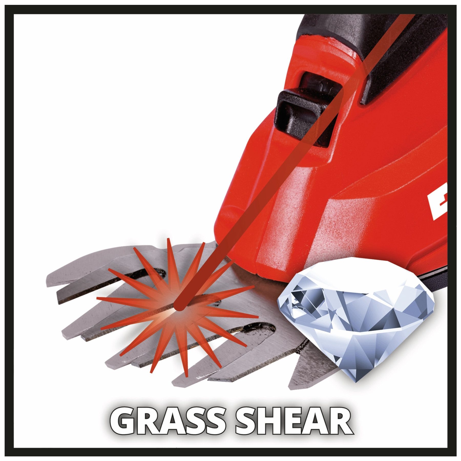 Einhell Akku-Gras- und Strauchscherenset "GC-CG 18 Li-Solo", 10/20 cm Arbei günstig online kaufen