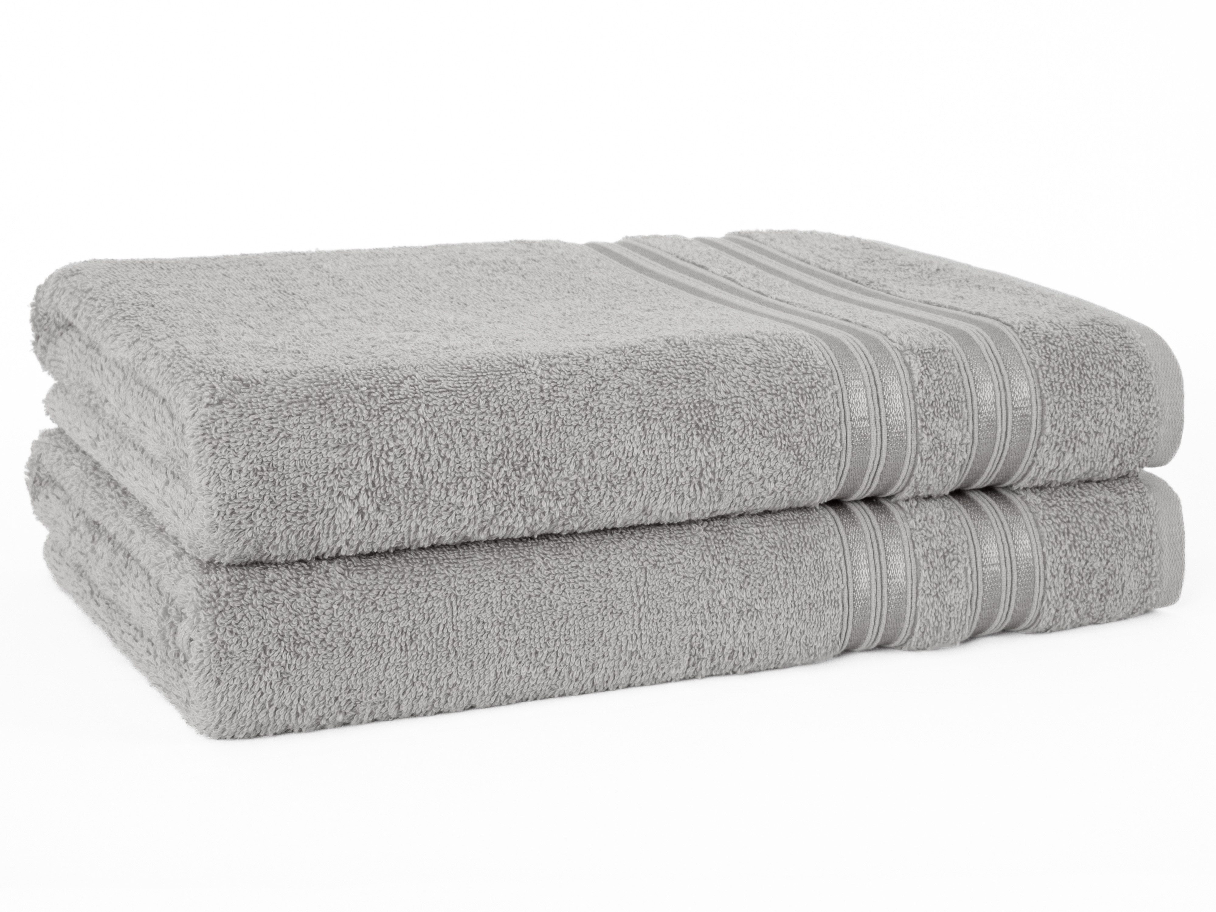 HAMMETEX Duschtuch 2er Set Badetücher 70x140 günstig online kaufen
